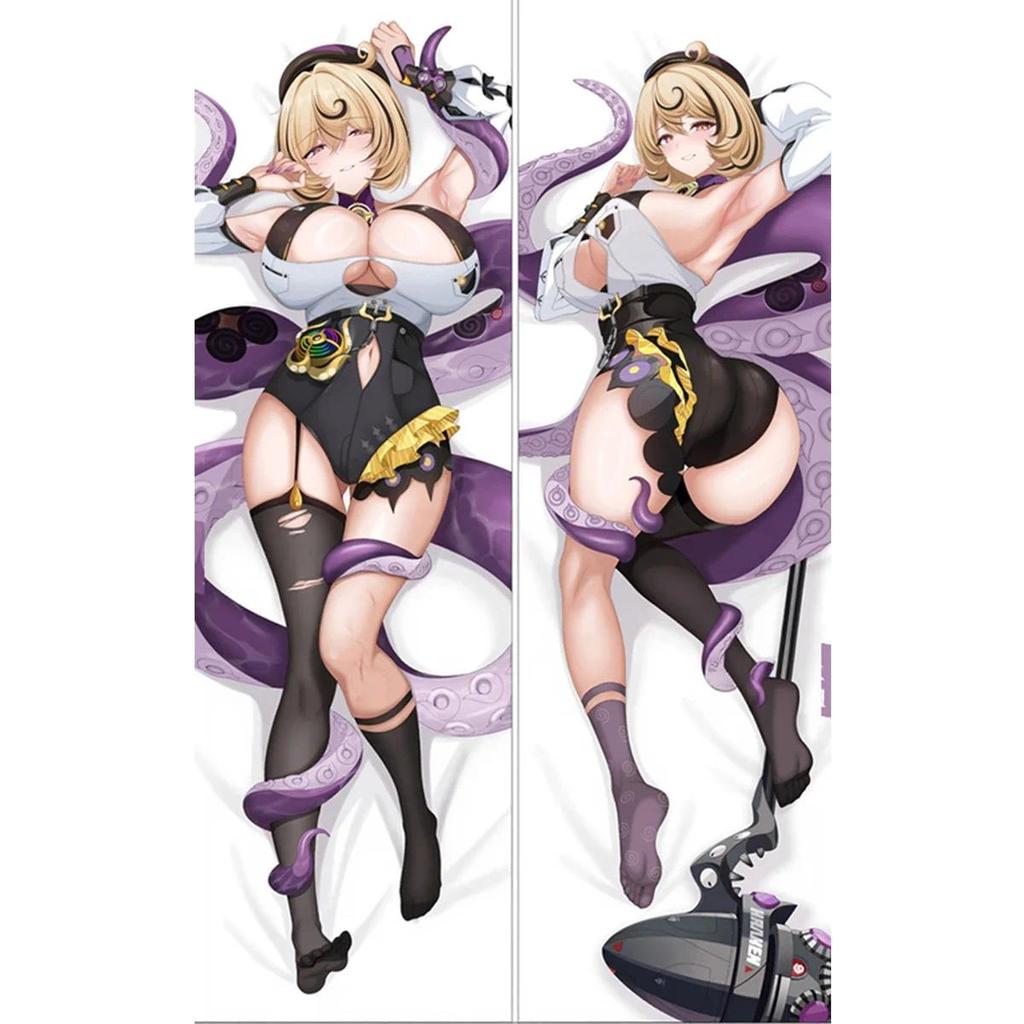 Yidhari ขนาดใหญ่ Dakimakura ฝาครอบอะนิเมะเกมสาวยาว Equal Body หมอน DIY พิมพ์ของขวัญที่กําหนดเอง