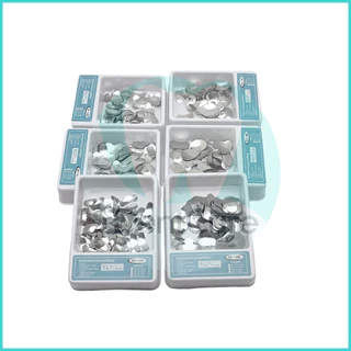 อุปกรณ์ทันตกรรม Matrix Band แบบโลหะ/ ชุดแถบแมทริกซ์ทันตกรรม 100 ชิ้น พร้อมแหวนโลหะ สำหรับปรับรูปร่างฟัน