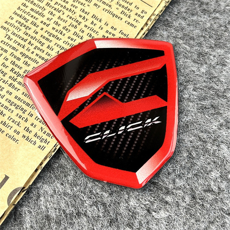 [2025NEW] เหมาะสําหรับ Honda Scooter CLICK125i 150i รถจักรยานยนต์ดัดแปลงสติกเกอร์ 3D ยางนุ่ม Body ตก