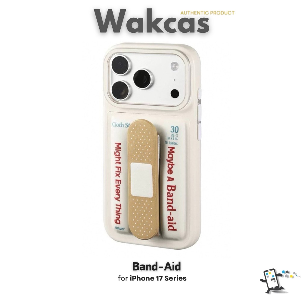 Wakcas Band-Aid เคสสำหรับ iPhone 17 Series และ iPhone 16 Series