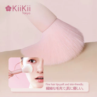 KiiKii แปรงปัดแก้ม แปรงแต่งตา ขนแปรงนุ่ม แปรงปัดแก้ม ขนแน่น ใช้งานได้หลากหลาย ไม่ระคายเคือง