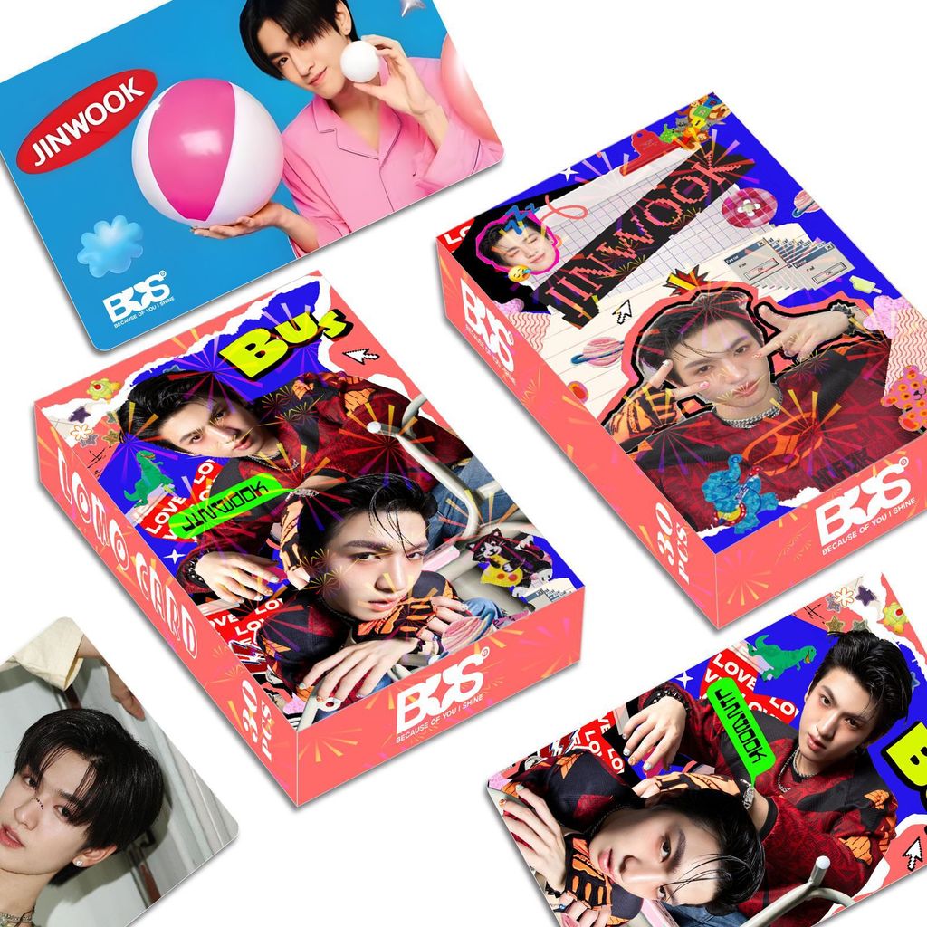 สแตนดี้bus การ์ด bus แท้ BUS Photocard บัตรสมาชิกส่วนบุคคล jinwook Photo การ์ด LOMO ที่ระลึก 30 ชิ้น