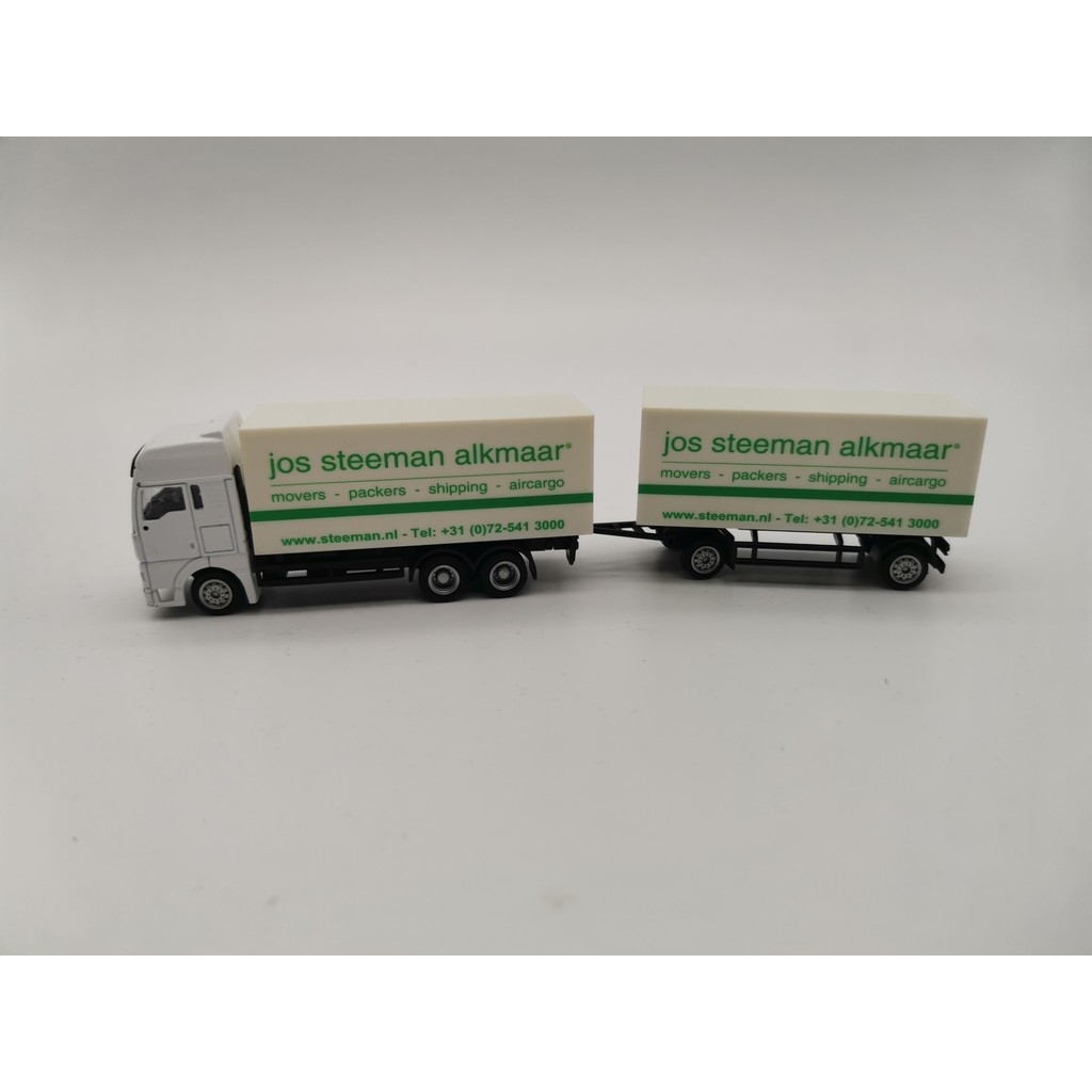 1: 87 WSI MAN One for One รถบรรทุกตู้คอนเทนเนอร์รุ่น Non-herpa waking schuco Container Truck Model, 