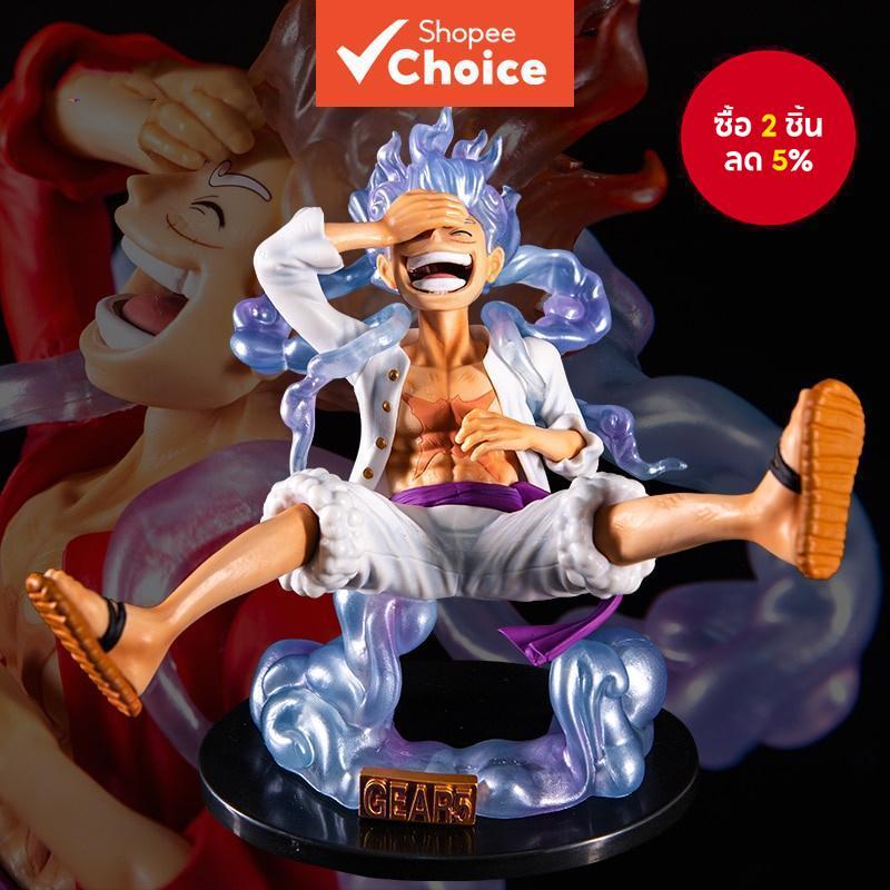 อะนิเมะOne PieceรูปLuffy Gear 5 Action Figure Sun God Nika PVCรูปปั้นFigurineรุ่นสะสม-17.5 ซม.