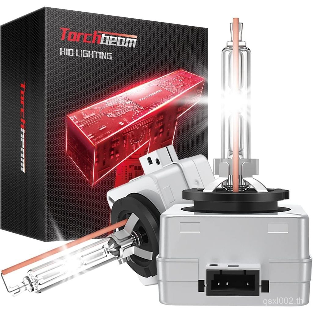 หลอดไฟ Torchbeam D3S HID, 6000K Cool White, 35W 66340 42403 42302 (42403C1) เปลี่ยนหลอดไฟซีนอน HID (