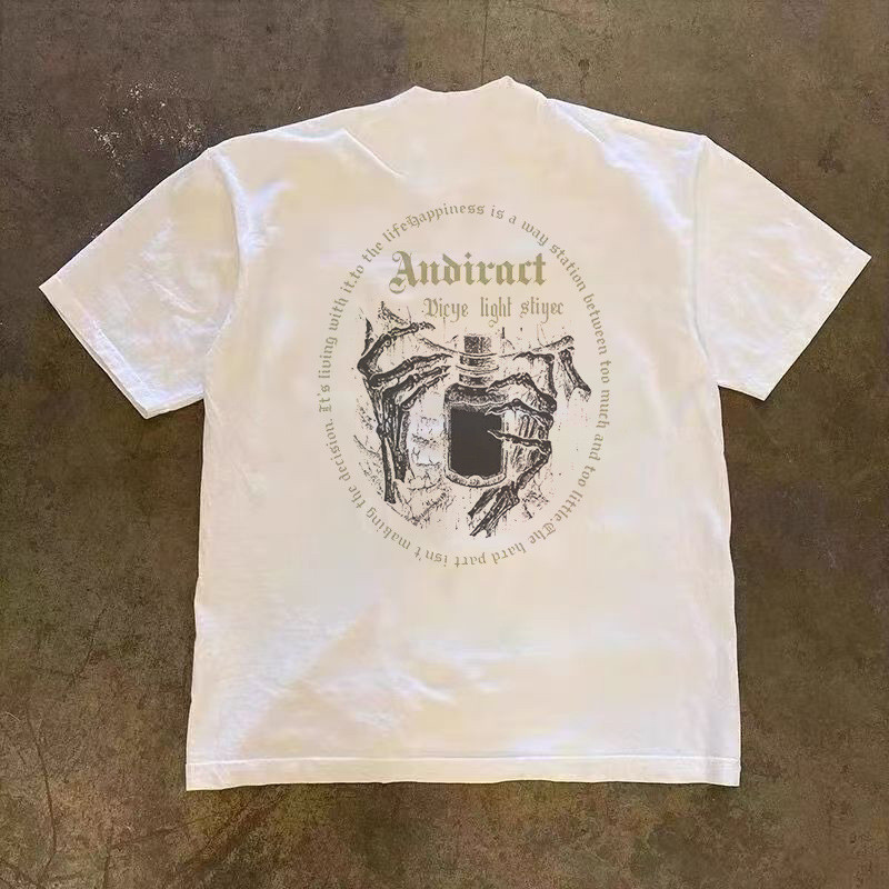 2026แฟชั่น2026ขนาดใหญ่ฤดูร้อนผ้าฝ้ายแท้บวกไขมันบวกผู้ชายม-8เอ็กแอลหลวมสบายรอบคอถนนสวมใส่สบายๆเสื้อยื