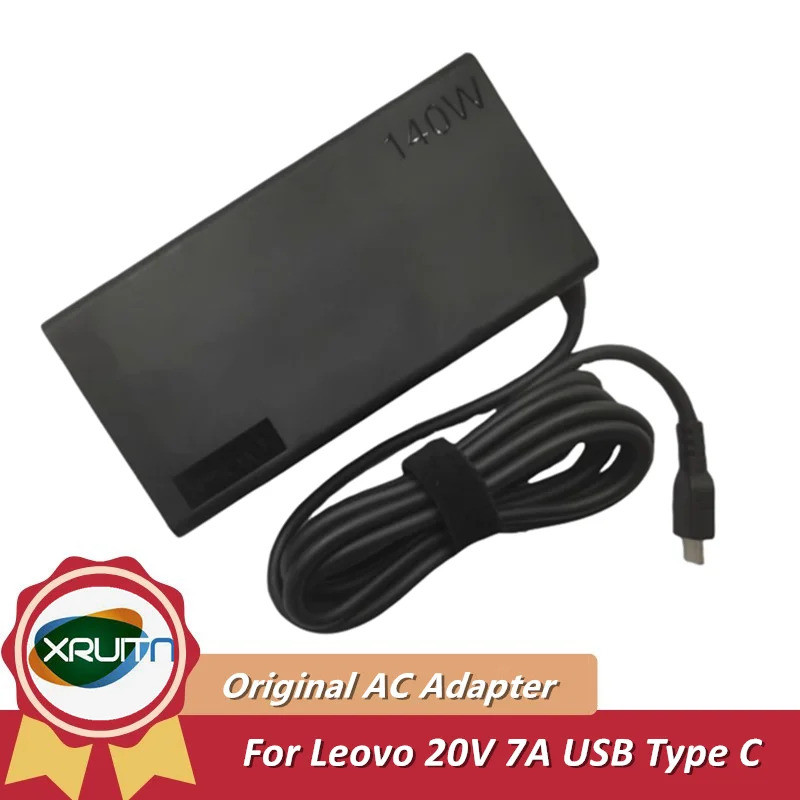 ของแท้ 140W ADL140YDC3A อะแดปเตอร์ AC 20V 7A ประเภท C สําหรับ Lenovo IDEA PRO 14IRH8 LEGION SLIM 7 A