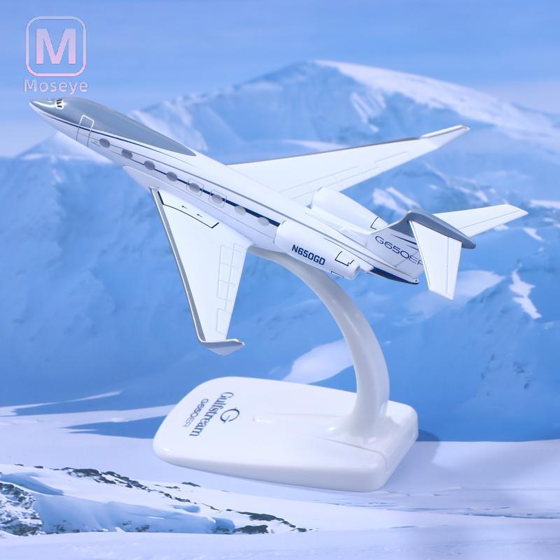 Tianyuanfff 1PCS Gulfstream G650 เครื่องบิน Diecast 1/200 Scale เครื่องบินรุ่นเครื่องบิน G650ER เครื