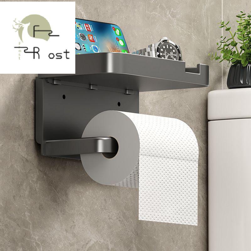 Hth กันน้ําสวมทนกล่องกระดาษชําระไม่พรุนชั้นเก็บทิชชู่ครัวเรือนม้วนกระดาษกล่องติดผนัง hth