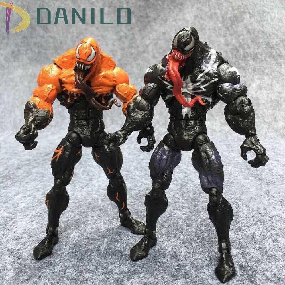DANILLO Venom Action Figure, ภาพยนตร์ Periphery 3D Venom ของเล่น, ตุ๊กตา Marvel ฮาโลวีน Movable Veno