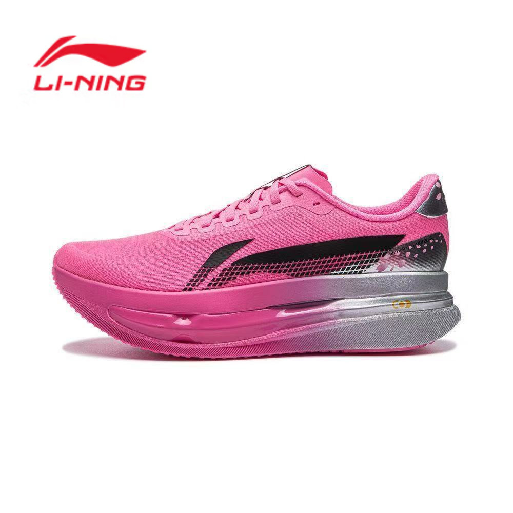 ซับ/Li Ning Chitu 9ULTRA รองเท้าวิ่งรองเท้าผู้ชาย Breathable น้ําหนักเบา Racing รองเท้าวิ่งกันกระแทก