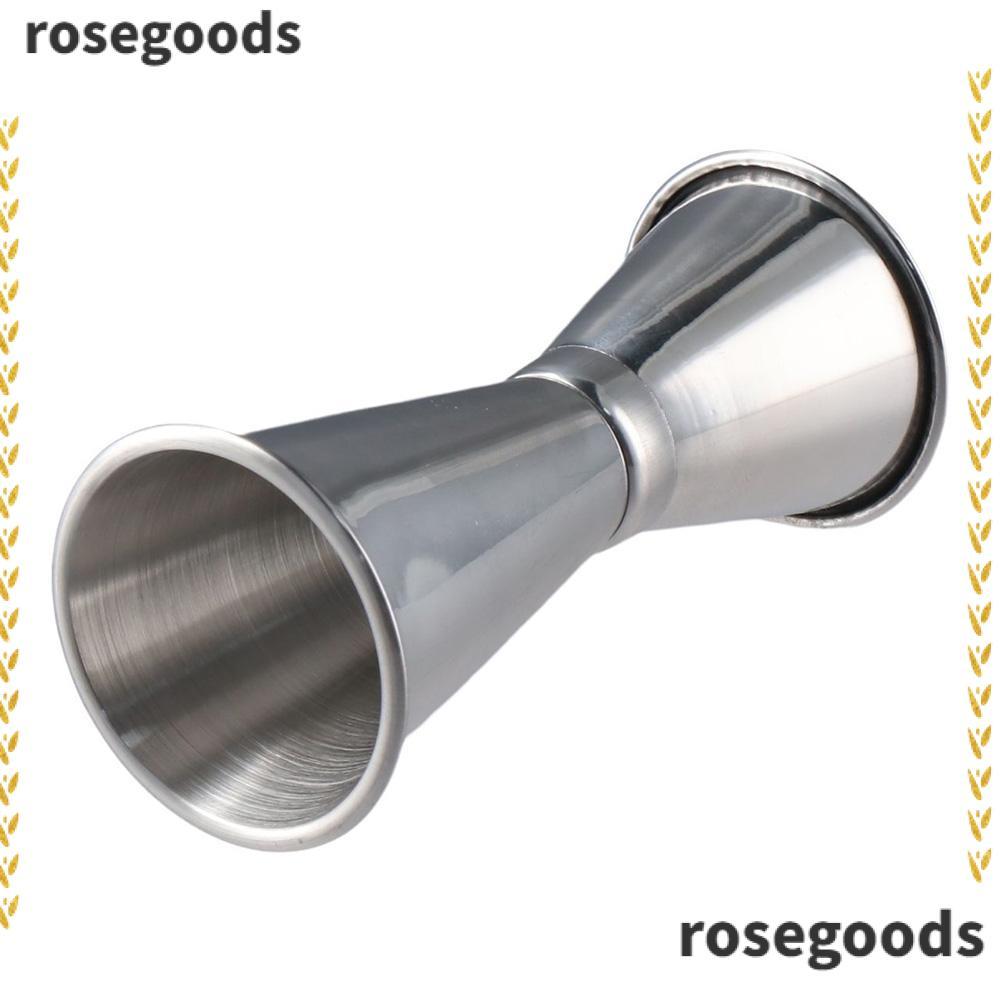 ROSEGOODS Double Didi Jigger, OZ/ML Shot Bar วัด Jigger, วัดภายในสแตนเลสญี่ปุ่น Jigger Home