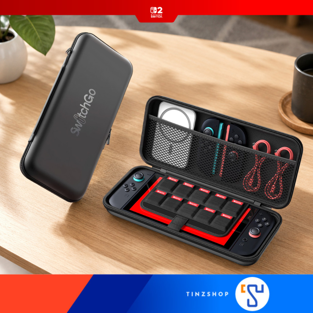 [ส่งด่วน] [Switch2] SwitchGo Airfoam Pouch Storage Travel Case for NintendoSwitch2 กระเป๋า ใส่นินเทน