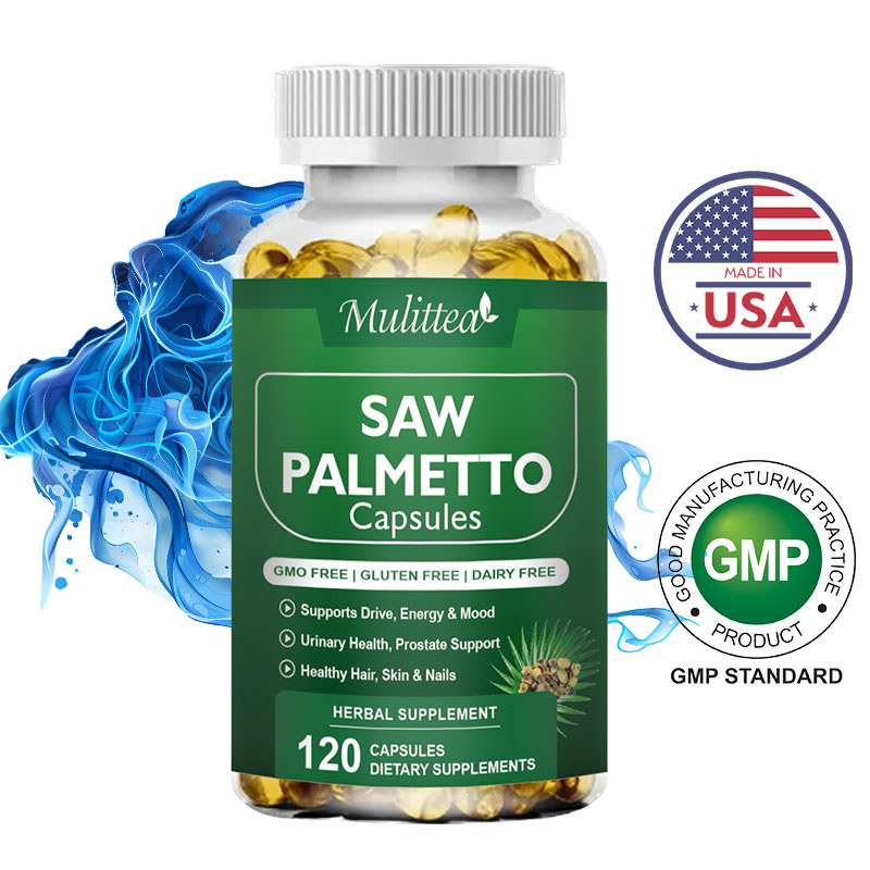 Saw Palmetto Capsules | ช่วยบำรุงรากผมและพลังงาน | 120 Capsules