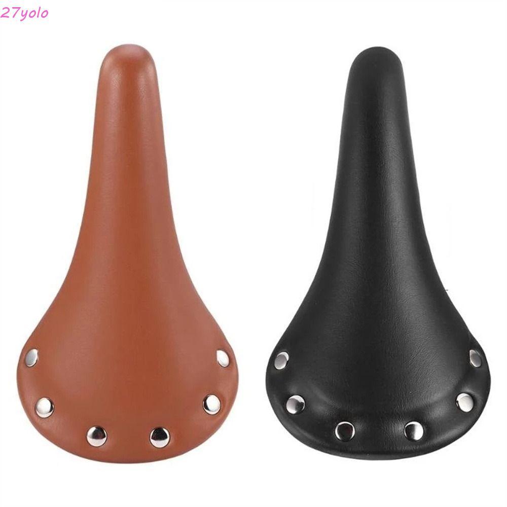 YOLOอานจักรยานความเร็วเดียว หนัง PU สําหรับ MTB เบาะรองนั่งทนทาน ชิ้นส่วนจักรยาน