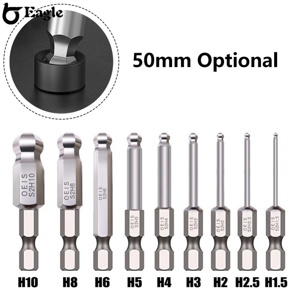 【EAGLE】High Precision Magnetic Driver Bit Ball End Hex Bit for Professional Use&Good Quality