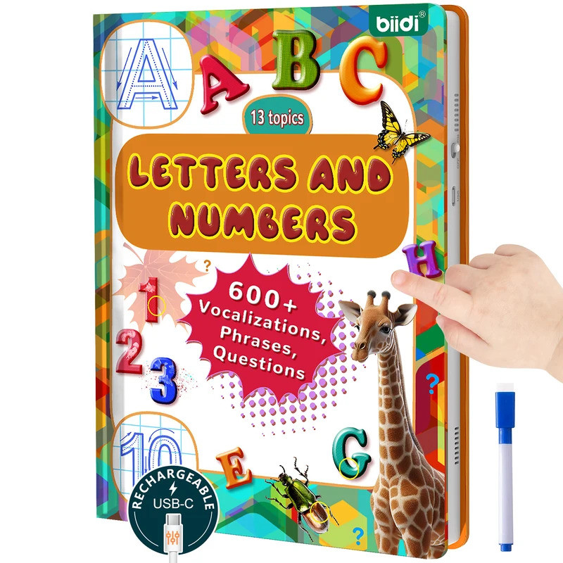 English e-books, Educational toy books, Interactive storybooks, Children's toys, Interactive toys, T