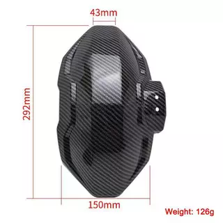 PUCEPK รถจักรยานยนต์ Fenders คาร์บอนไฟเบอร์พื้นผิว Fenders รถยนต์ไฟฟ้า Fenders Universal คาร์บอนไฟเบอร์ .