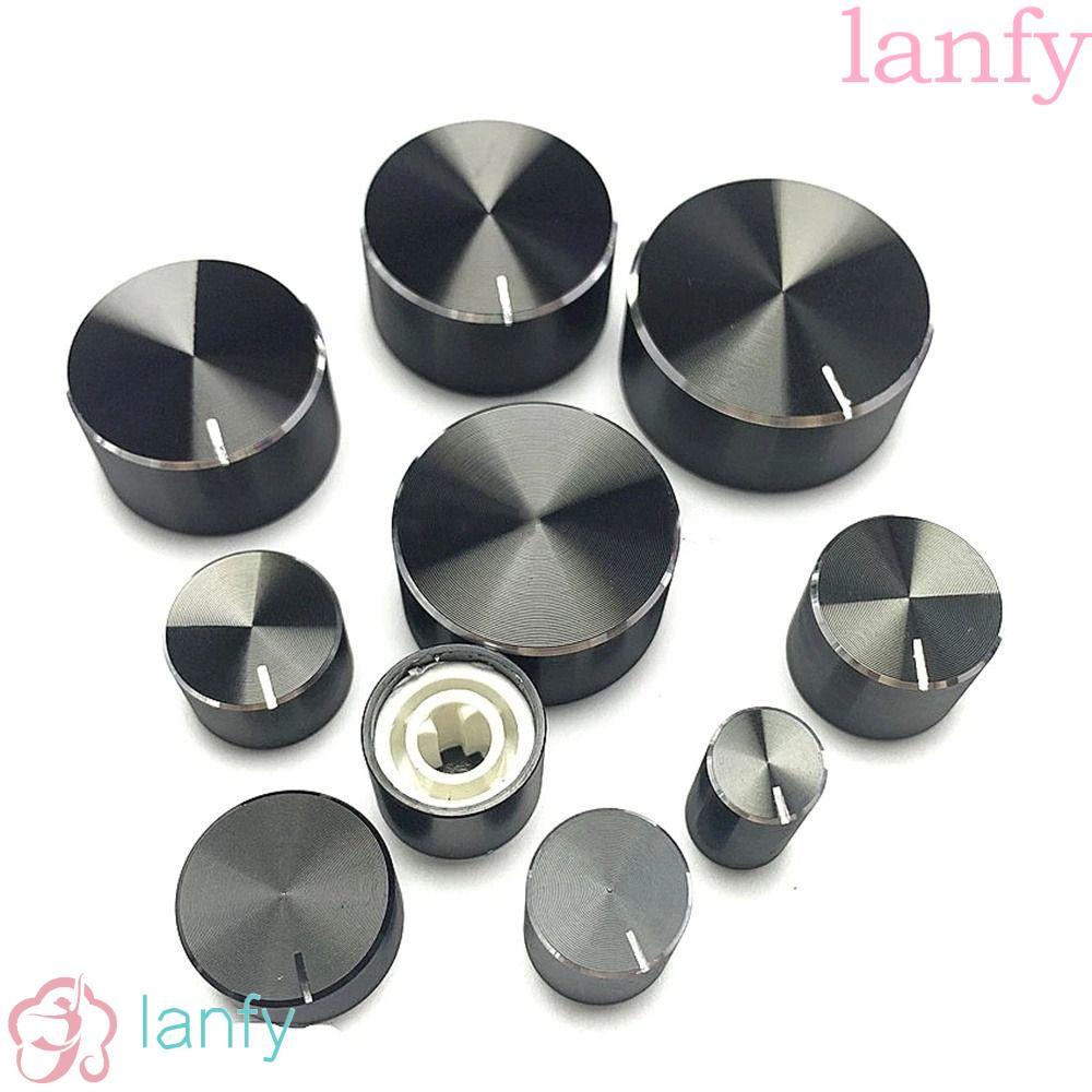 LANFY Potentiometer Knob Audio Knob Rotary Taper อลูมิเนียม Encoder ลูกบิด D-Axis การ์ดเสียงปุ่มควบคุมระดับเสียง