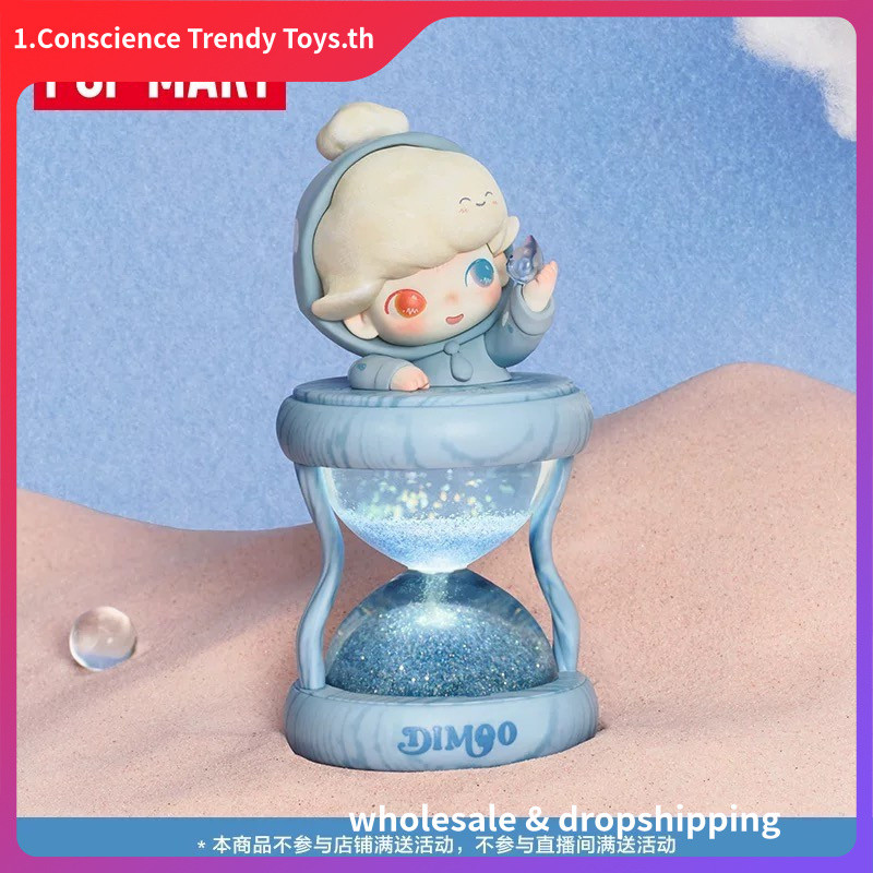 P POPMART POPMART DIMOO Limited Time Series Luminous Hourglass Crystal Ball Mystery Box Peripheral Gift