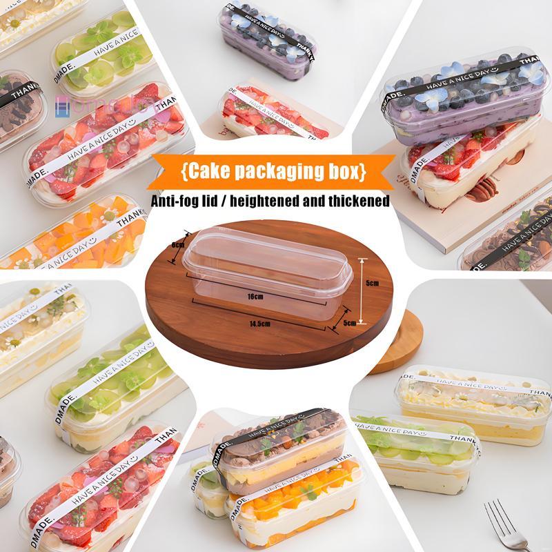 [HomeJoy-t] 50 ภาชนะใส่ขนมรูปขนมปังขนาดเล็กเหมาะสําหรับถ้วยขนมหวานและกล่องเค้ก - 300ml ham