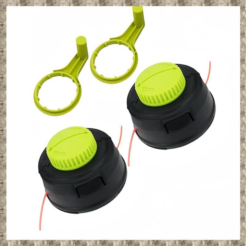 [uhktyltui123.th] หัวทริมเมอร์สายสํารอง 313318001 2 แพ็คสําหรับ RY15523A RY40006 RY4CCS RY251CS RY25