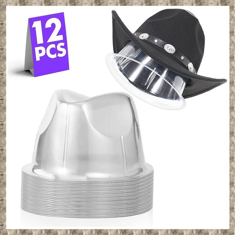 [zv0lma8i] 12 ชิ้นสําหรับหมวก Shaper แทรกขาตั้งจอแสดงผลพลาสติกพร้อมฟังก์ชั่นสร้างสําหรับหมวกหลายตัวแ