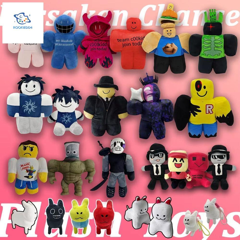 ROOKIEDD4 Forsaken Plush Toy, PP Cotton Peripheral Toys Coolkid Plush Toy, Anime Character Collectio