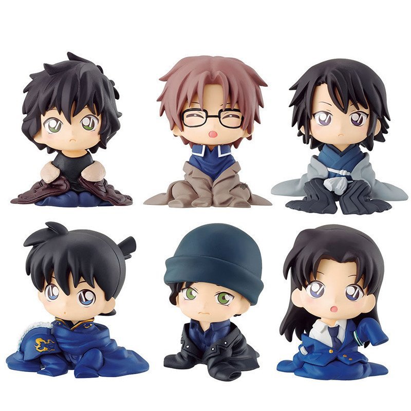 สินค้าใหม่พร้อมสต็อก Bandai Detective Conan Childrens Seated Style Series 5 Shinichi Akai Okiya Okiy