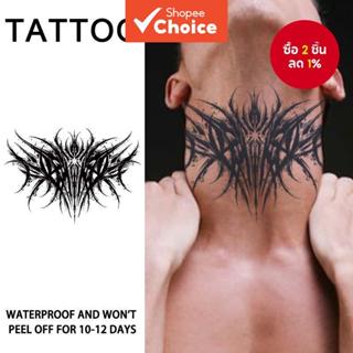 New New สติกเกอร์แท tattoo สมุนไพรสไตล์ดาร์คกันน้ำทนทานสำหรั…