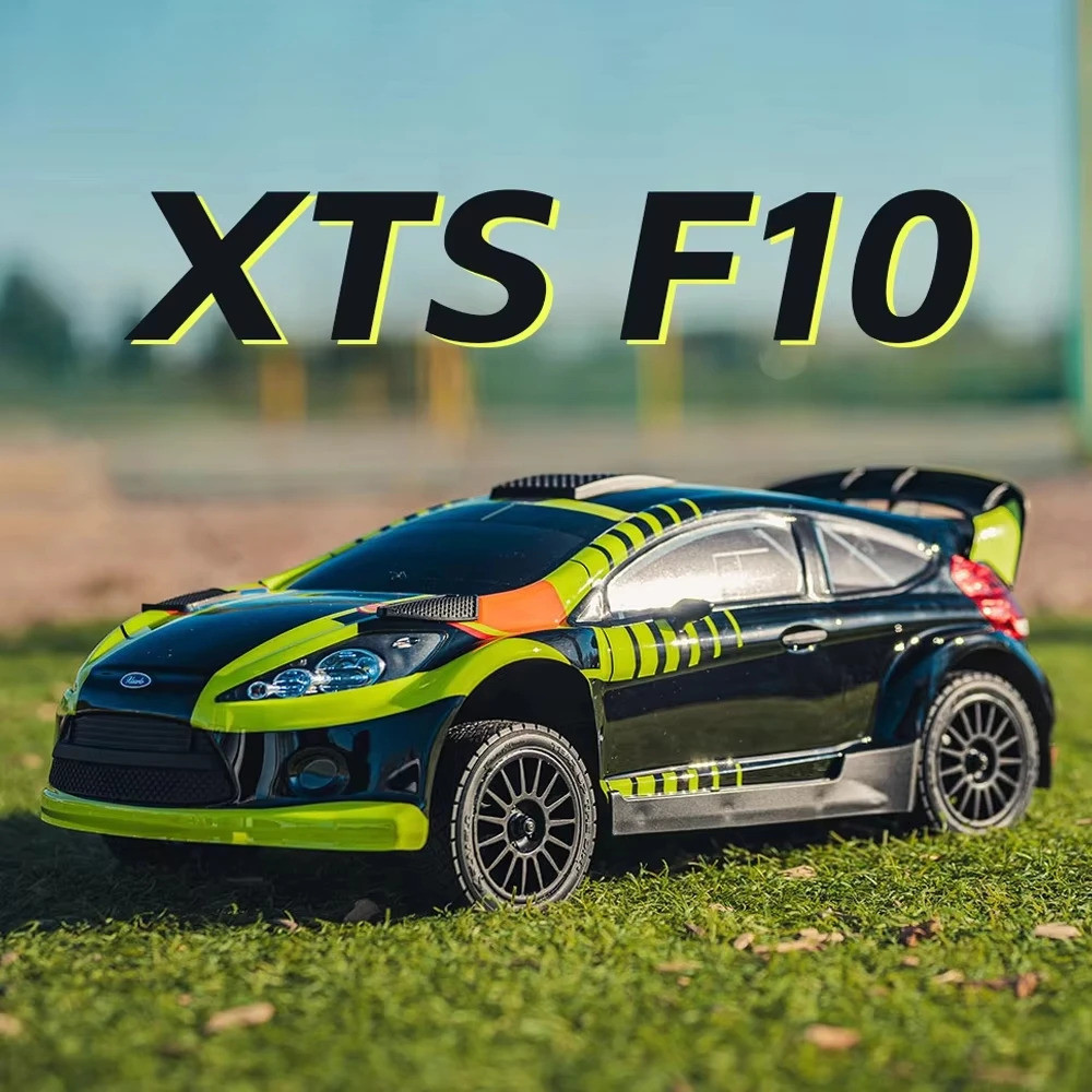 Raleigh Xts F10 รีโมทคอนโทรลไฟฟ้าขับเคลื่อนสี่ล้อ 1/10 Rally Rally รถออฟโรด Rc รุ่นรถแข่งรถของเล่น