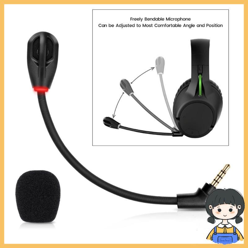Bang เปลี่ยนเกมไมโครโฟน 3 5 มม.ไมโครโฟนสําหรับ HyperX Cloud Flight Flight S ชุดหูฟังสําหรับเล่นเกมอุ