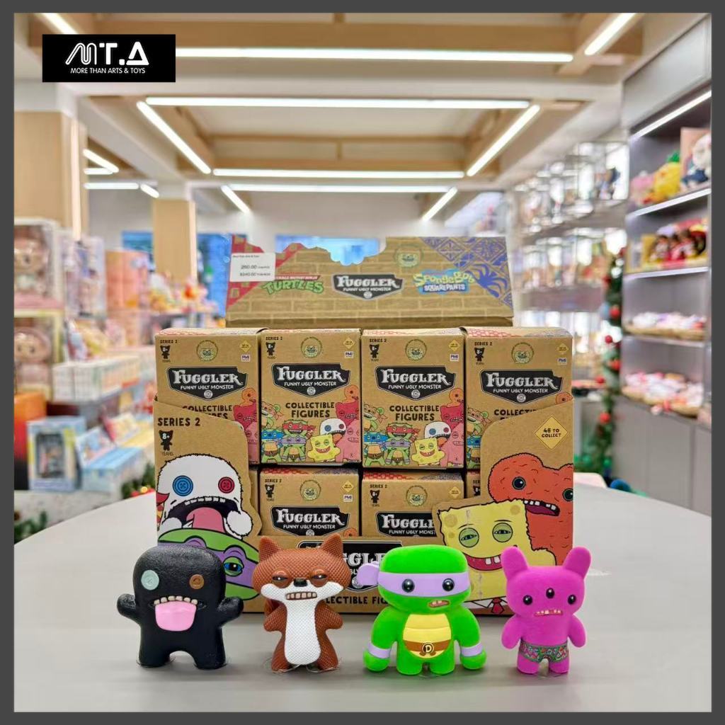 MORETHAN Arts&Toys Fuggler Ugly Cute Monster Collectible Blind Box（กด24ชิ้น=1box）