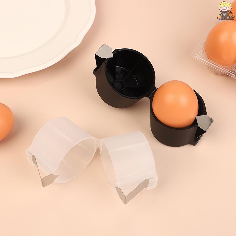 [CLA] Egg Topper Shell Cutter Beater Raw Egg Cracker Separator Filter Egg Opener White/ck Kitchen Ba