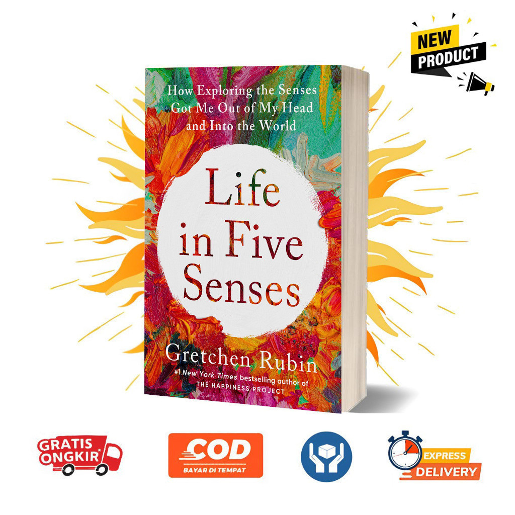 ชีวิตในห้าความรู้สึกโดย Gretchen Rubin (ภาษาอังกฤษ)
