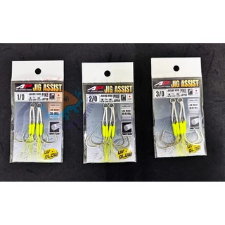 เบ็ดจิ๊ก เบ็ดไมโครจิ๊ก AP Jigging Hooks– JIG ASSIST MICRO / PIKE