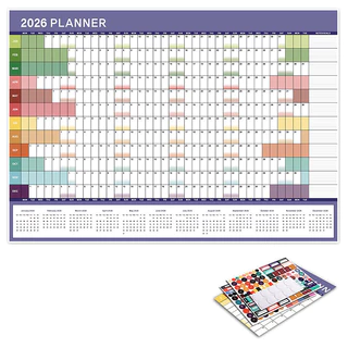 ปฏิทิน 2026 365 วัน พลันเนอร์รายปี รายเดือน รายสัปดาห์ สมุดวางแผน To-do List ปฏิทินแขวน/ตั้งโต๊ะ สำหรับนักเรียน–ออฟฟิศ