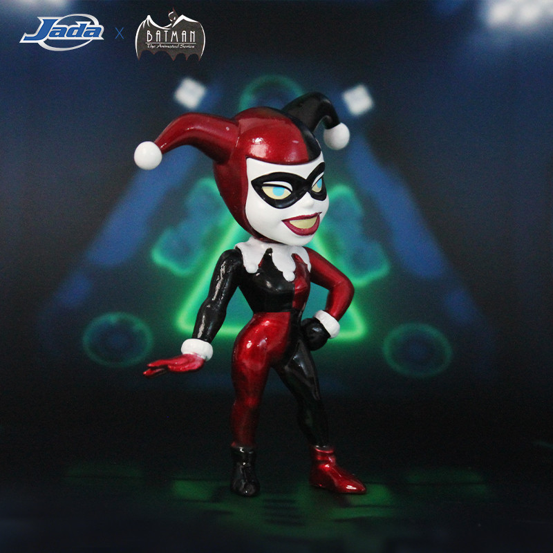 Jadatoys DC Batman Harley Quinn Harley Quinn Catwoman 8 ซม.เครื่องประดับรูปโลหะ