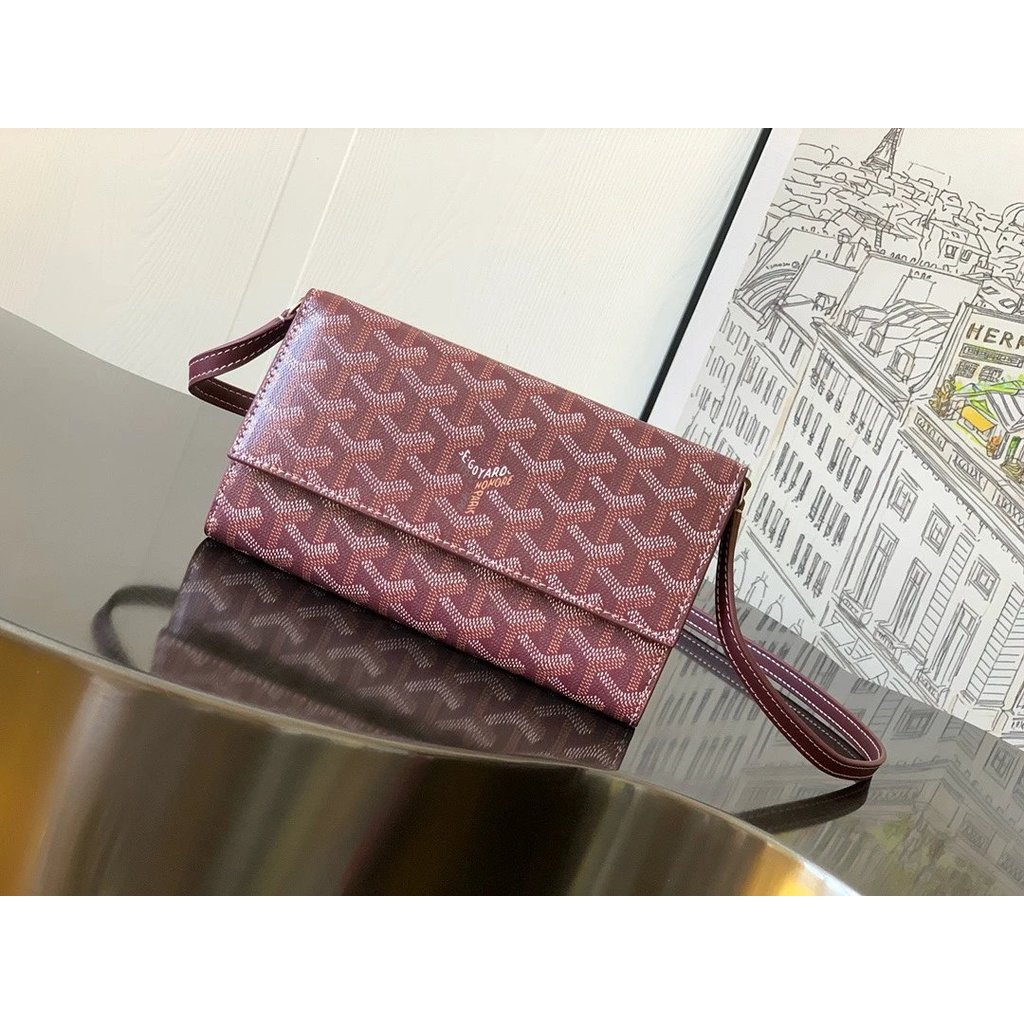 Goyard Varnne Full Print Flap กระเป๋าสะพายข้าง עיצוב：