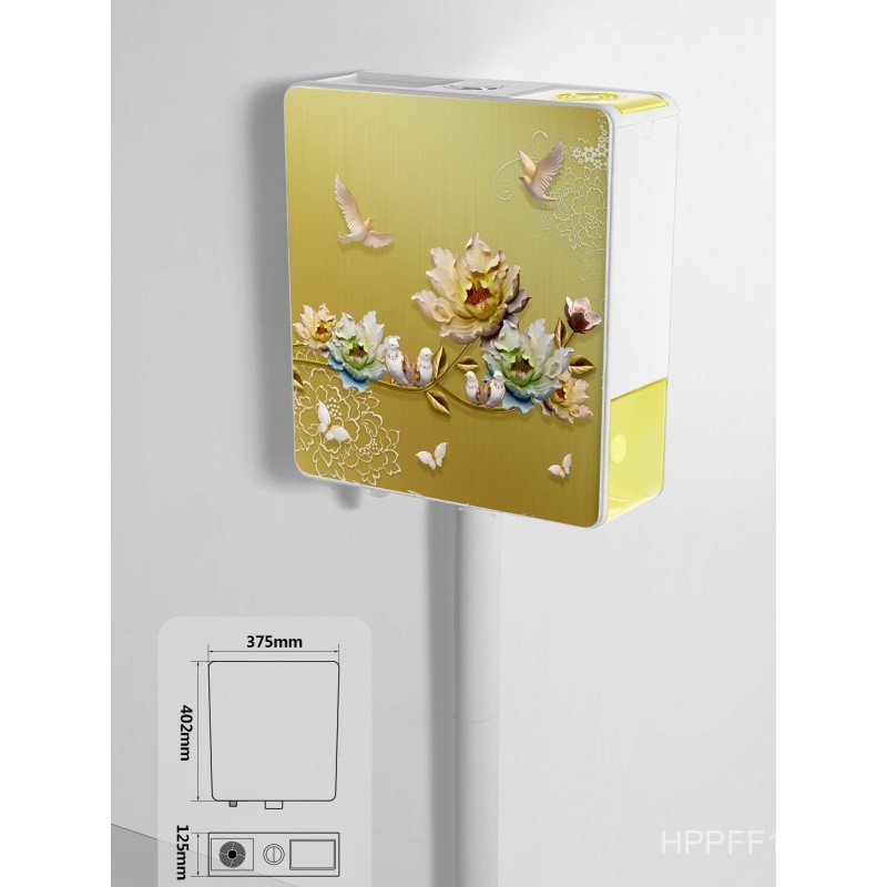 ประหยัดพลังงานนั่งยองหลุมชุดเต็มของห้องน้ํารูปแบบใหม่ ดีzp5ง ถังน้ําที่มีห้องน้ํามัลติฟังก์ชั่ฟลัชถั