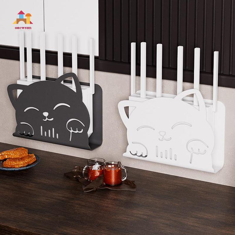 Onew Wall Wireless Wifi Router ชั้นวางกล่องเก็บรูปร่างพลาสติก Organizer กล่องสายไฟ Organizer กล่องตกแต่งบ้าน sun