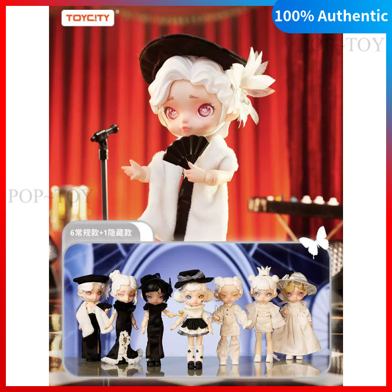 [Genuine]Laura Black And White Spectrum Serie BJD Blind Box TOYCITY