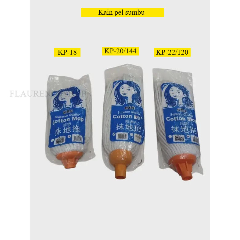 KP-18 / KP-20/144 / KP-22/120 WICK MOP (WITHOUT HANDLE)