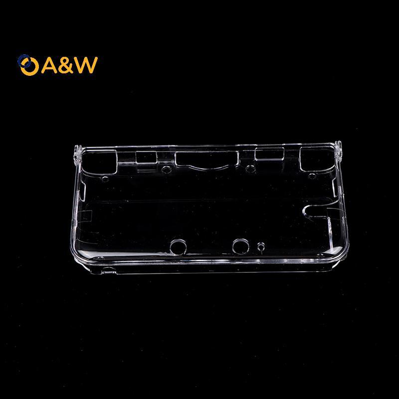 A&W Clear Crystal Cover Hard Shell Case สําหรับ Nintendo 3DS XL LL N3DS 3DS LL