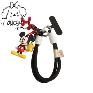 การ์ตูนน่ารักดาวบอลลูนสุนัขมิกกี้จี้เชือกเส้นเล็กโทรศัพท์-กร…