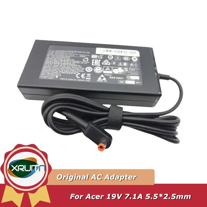 Original OEM 19V 7.1A 135W AC Adapter Charger สําหรับ ACER VN7-591G-79YZ VN7-591G-77FS แล็ปท็อป ADP-