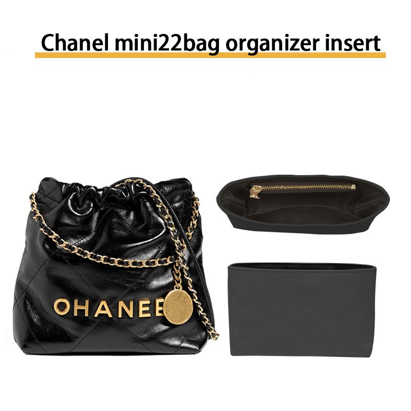 แผ่นรองป้องกันการสึกหรือของแท้ Chanel สำหรับ Chanel 22 Mini Bag V99H