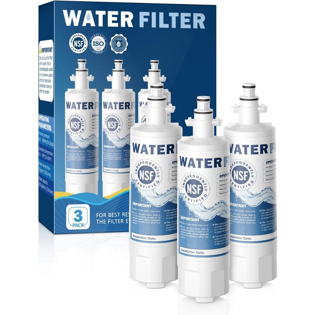 ADQ36006101 เครื่องกรองน้ําเข้ากันได้กับ LG LT700P LT700PC Kenmore 9690, ADQ36006102 RFC1200A 46-969