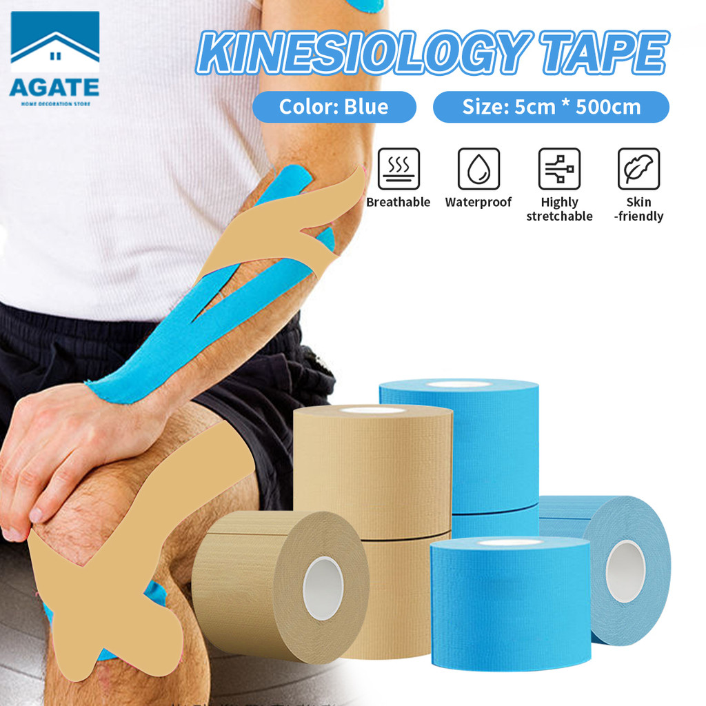 Kinesiology Tape Sport Tape Athletic Elastic Wrap Elastic Sport Bandage Pleekat Otot Sukan