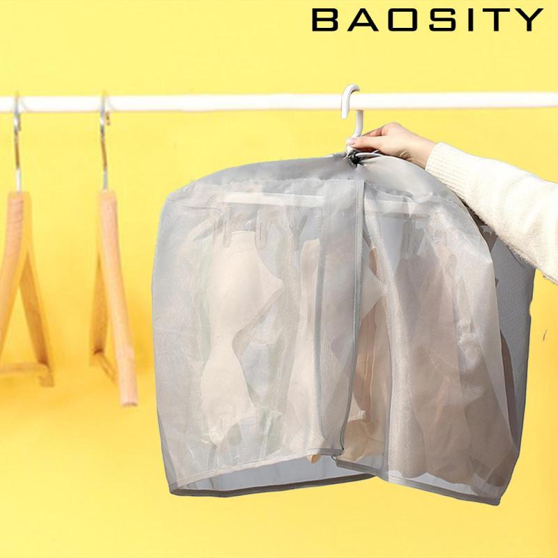 [Baosity] Garment Rack ผ้าคลุมกันฝุ่น ราวตากผ้า ผ้าคลุมป้องกันเสื้อผ้า ซักผ้า